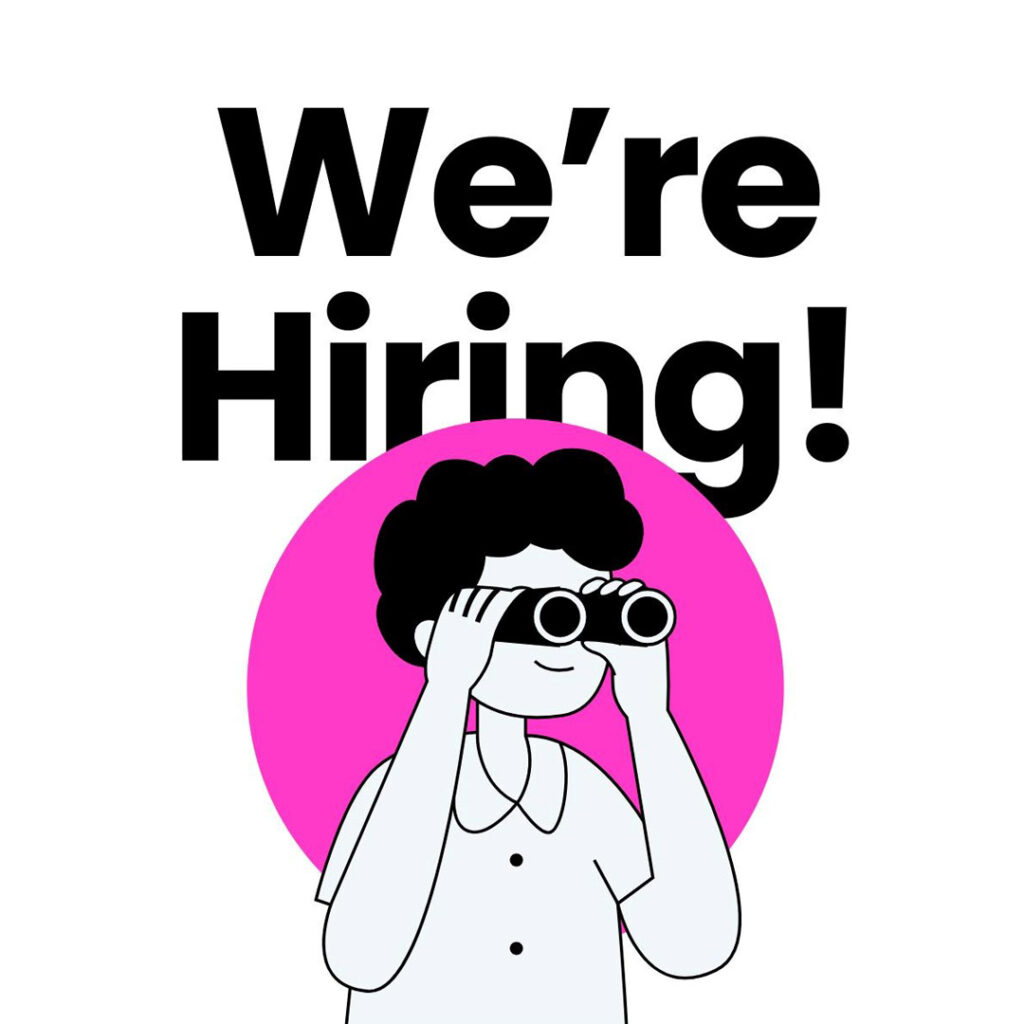 We’re Hiring! decorative image